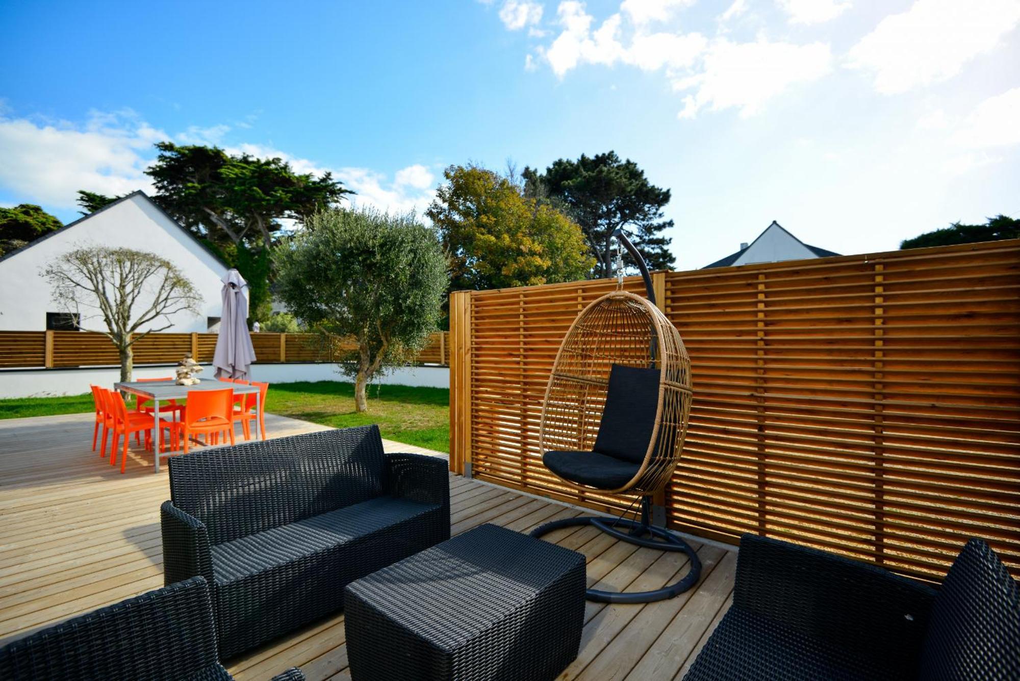 Villas Du Domaine De La Pointe De Kerhostin Сен-Пиер-Киберон Екстериор снимка