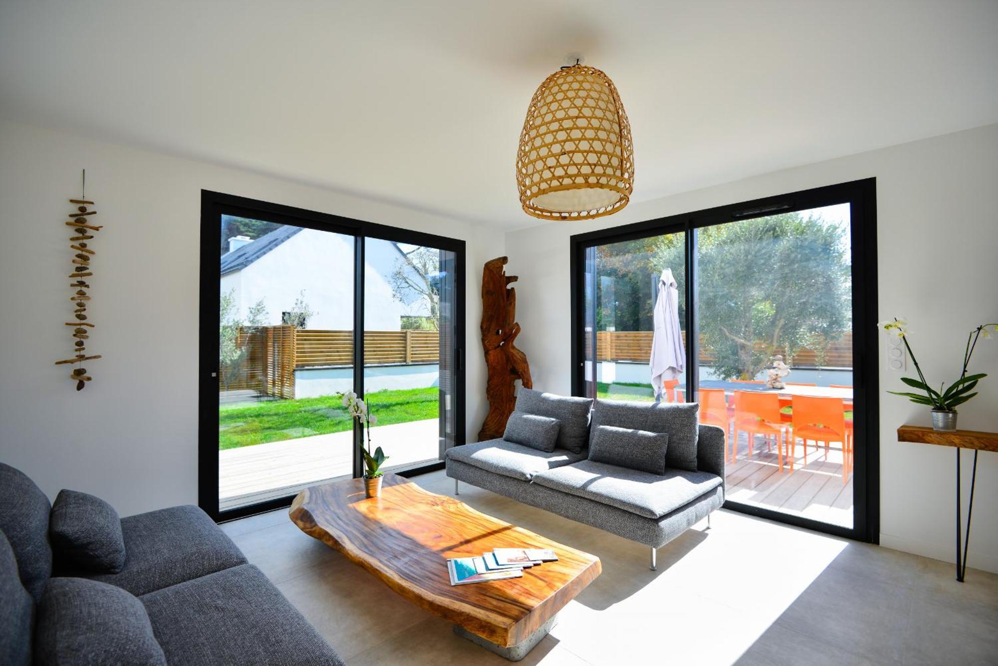 Villas Du Domaine De La Pointe De Kerhostin Сен-Пиер-Киберон Екстериор снимка